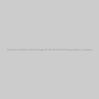 OxiSelect Oxidative DNA Damage ELISA Kit (8-OHdG Quantitation) (5 plates)